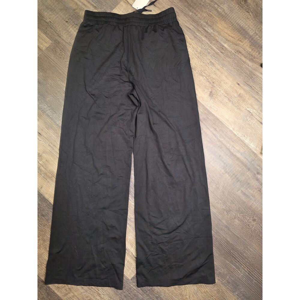 New CRZ YOGA Womens Black Wide Leg Pants Drawstring Lounge Yoga Trousers Size S - Picture 6 of 7